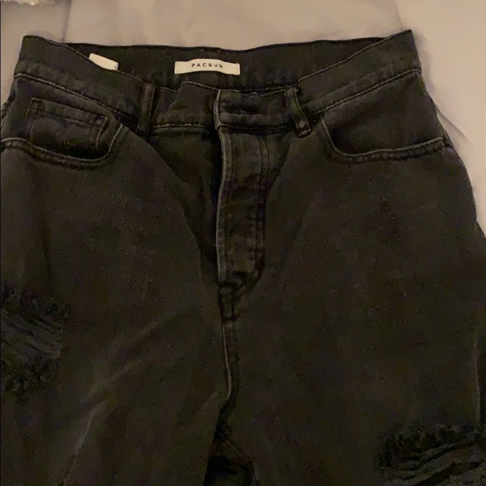 Ripped black PacSun jeans